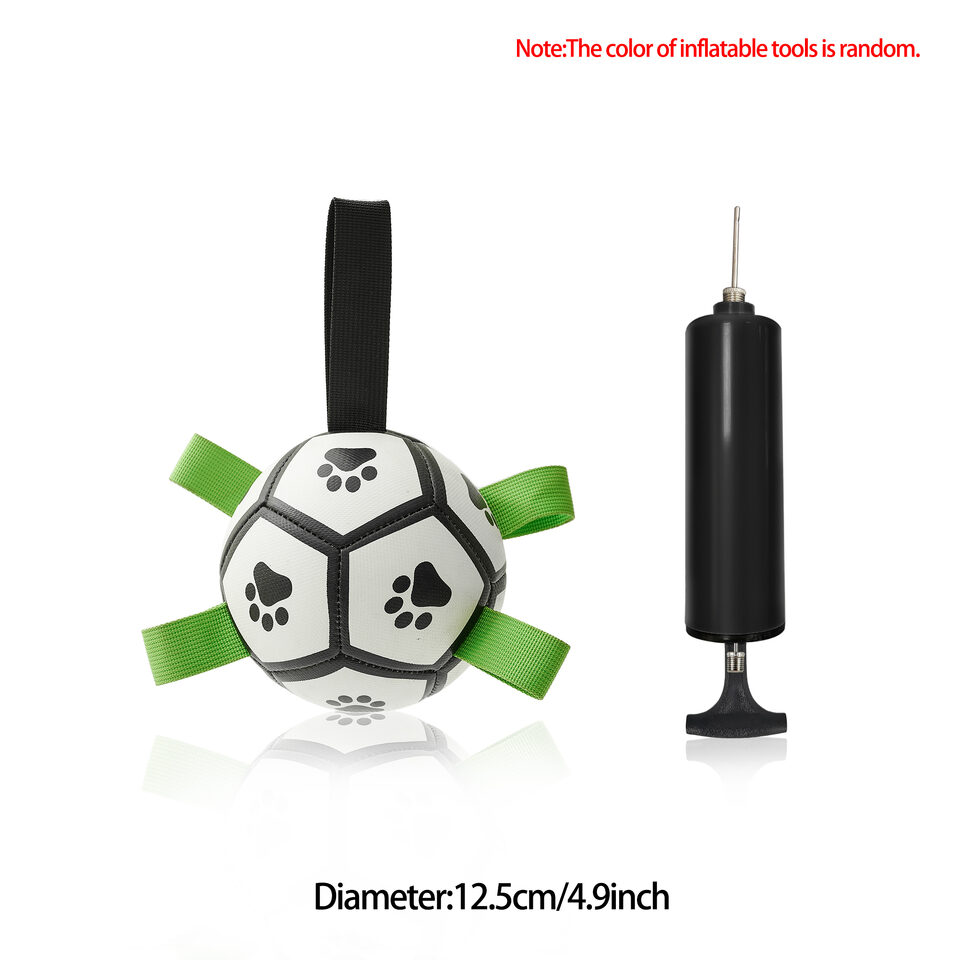Interactive Dog Football Toy Soccer Ball Inflated Training