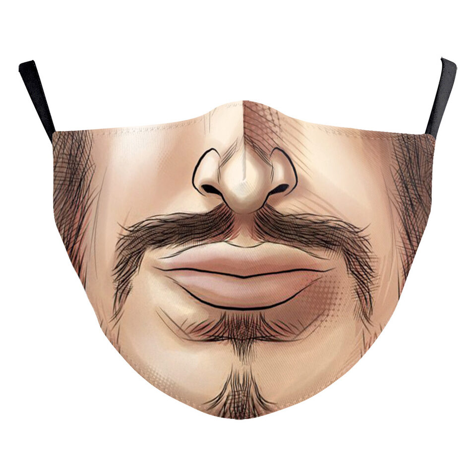 Wansheng Digital Printing Face Animal Tiger Ear Hanging