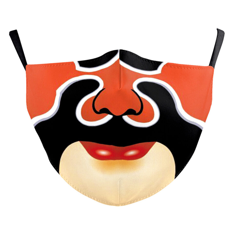 Digital Printing Halloween Clown Funny Double Outdoor Dust