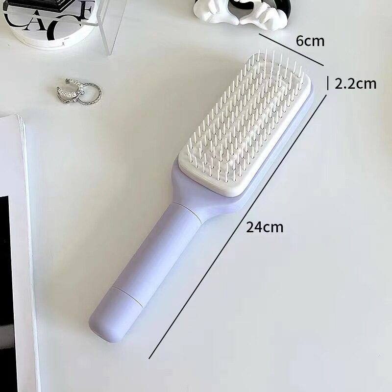 4 In 1 Self Cleaning Hair Brush New