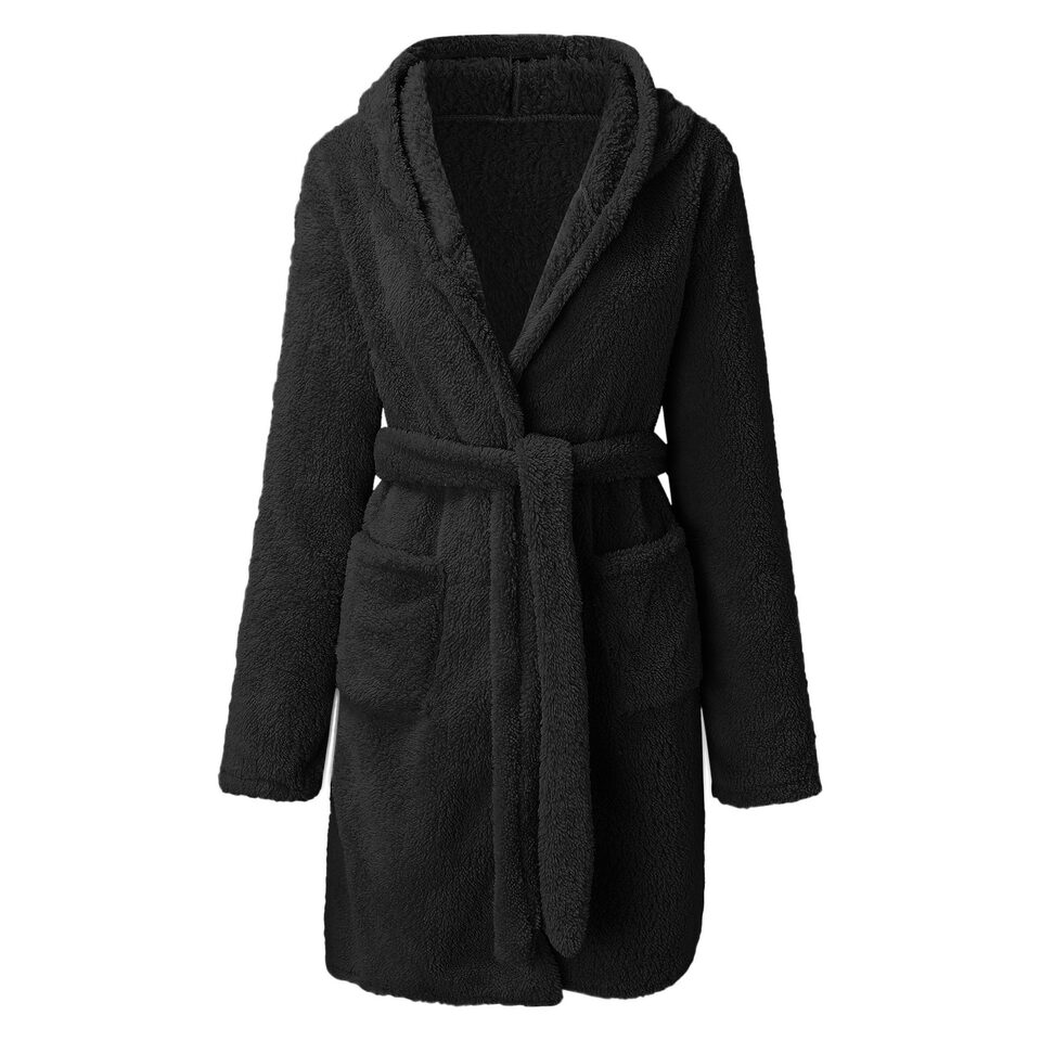 Coral Velvet Winter Nightgown For Women Funny Cute