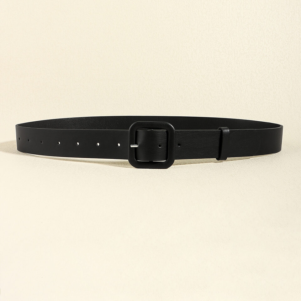 Fashion Personality Women's Wide Belt Simple High Sense
