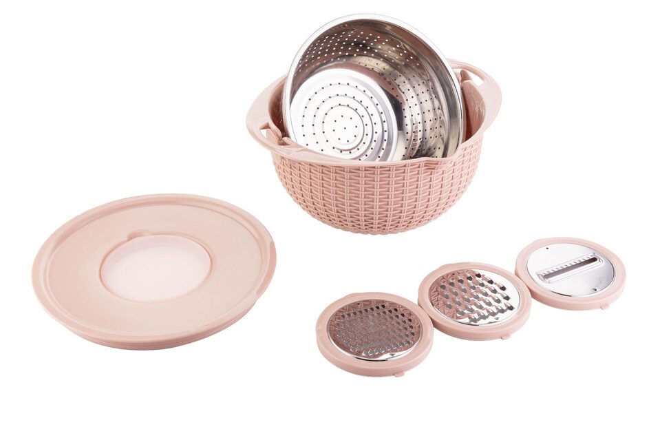 Kitchen Fruit Tray Removable Double Layer And Vegetable
