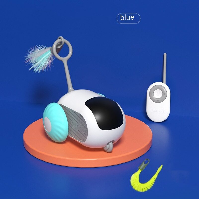 Remote Control Interactive Cat Car Toy USB Charging