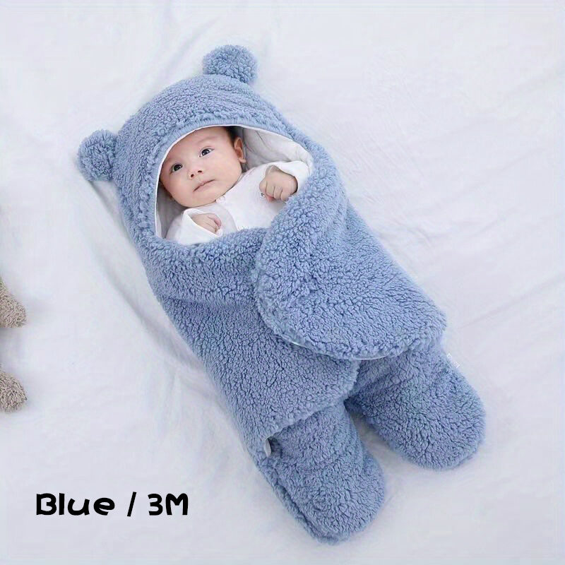 Winter Baby Sleeping Bag Bear Nap Printed
