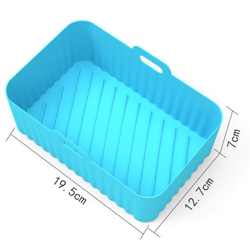 Air Fryer Silicone Pot With Handle Reusable Liner