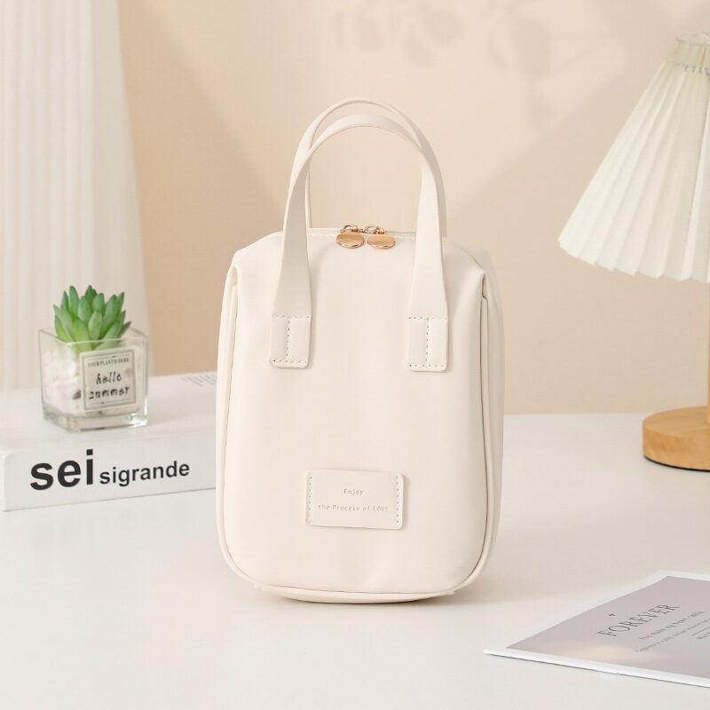 Handle-top Cosmetic Bag Ins Fashion Shell-shaped Handbag Toiletry