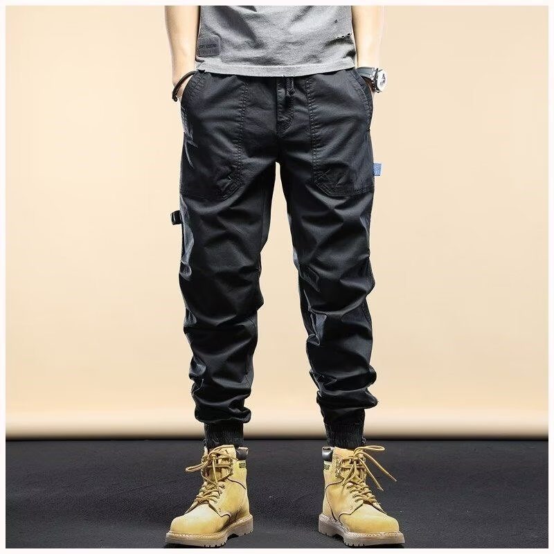 Fashion Loose Casual Ankle-tied Jogger Pants