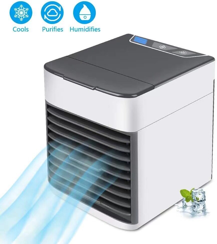 Portable Air Conditioner Fan Desktop Humidifier Electric