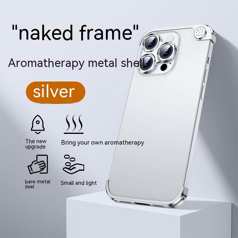 Applicable Universal Phone Case Mobile Aromatherapy Metal