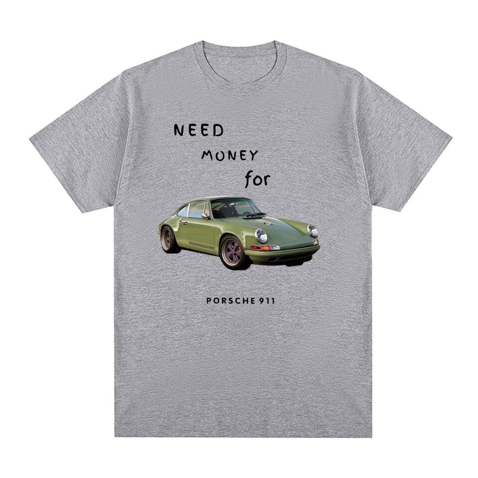 Need Money For Vintage T-shirt Cotton Men T