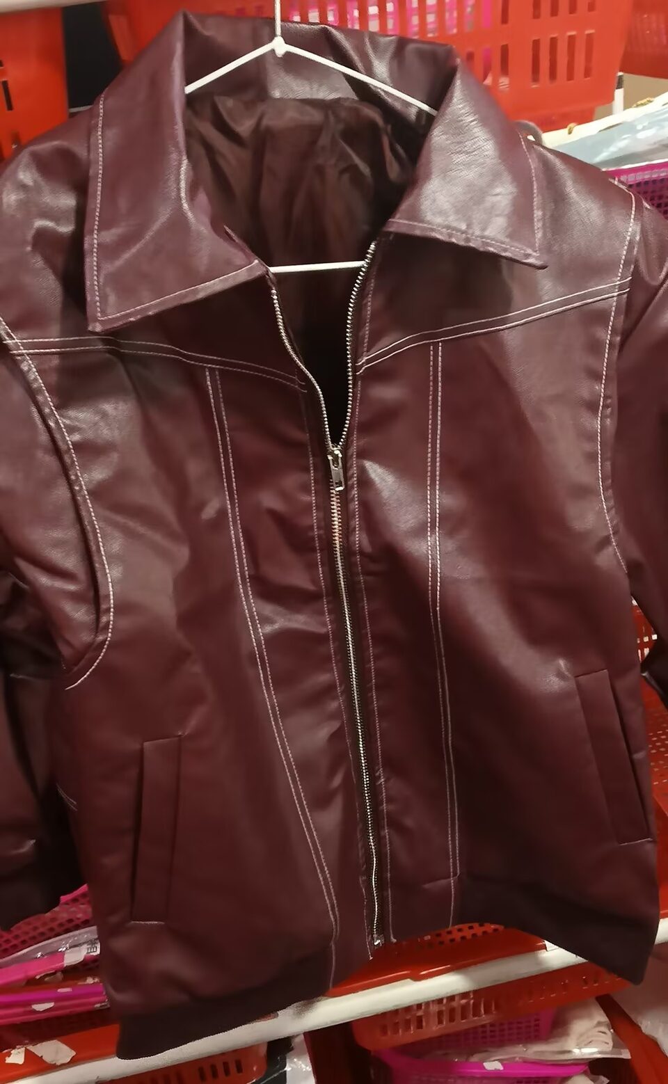 Loose Fashion Lapel Zip-up Jacket Cool Long Sleeve