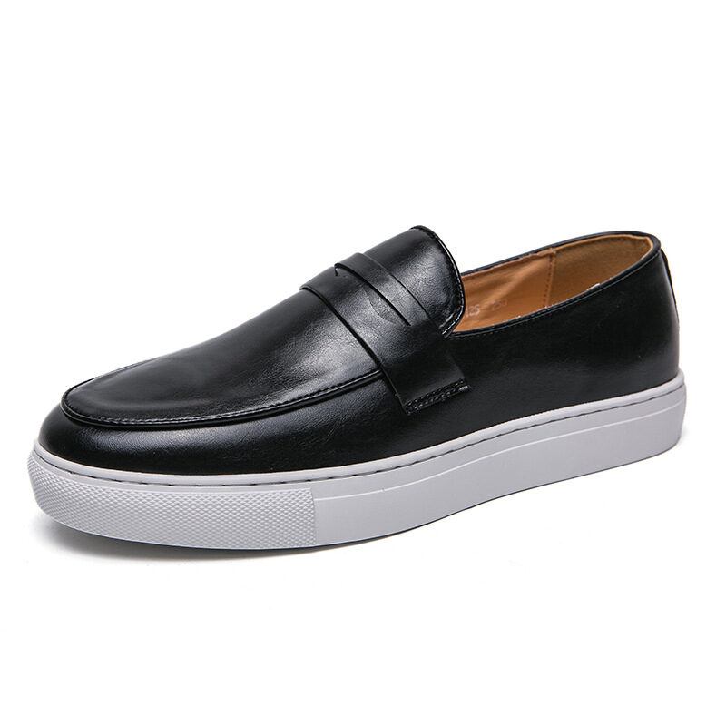 Plus Size Board Shoes Male Business Casual Leather