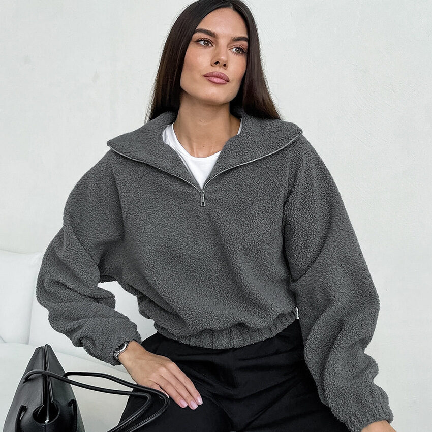 European And American Lamb Fleece Jacket Women's