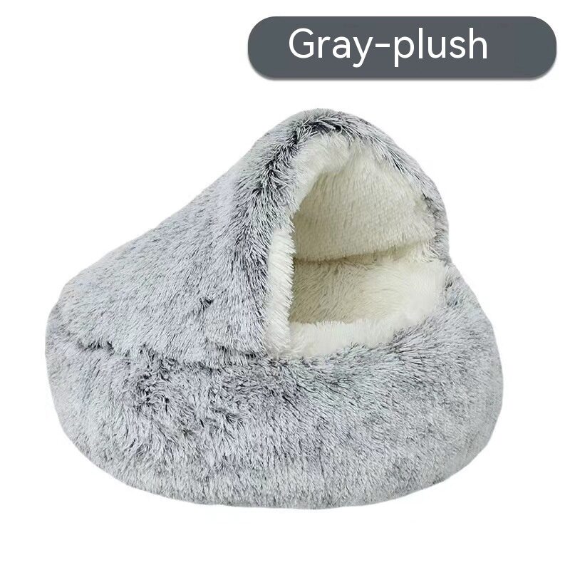 Semi-closed Cat Bed Four Seasons Universal Cover Shell