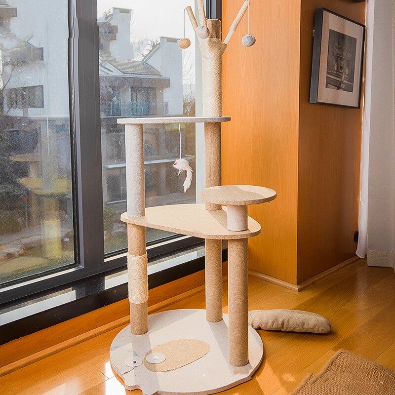 Cat Climbing Frame Large Integrated Shelf Tree