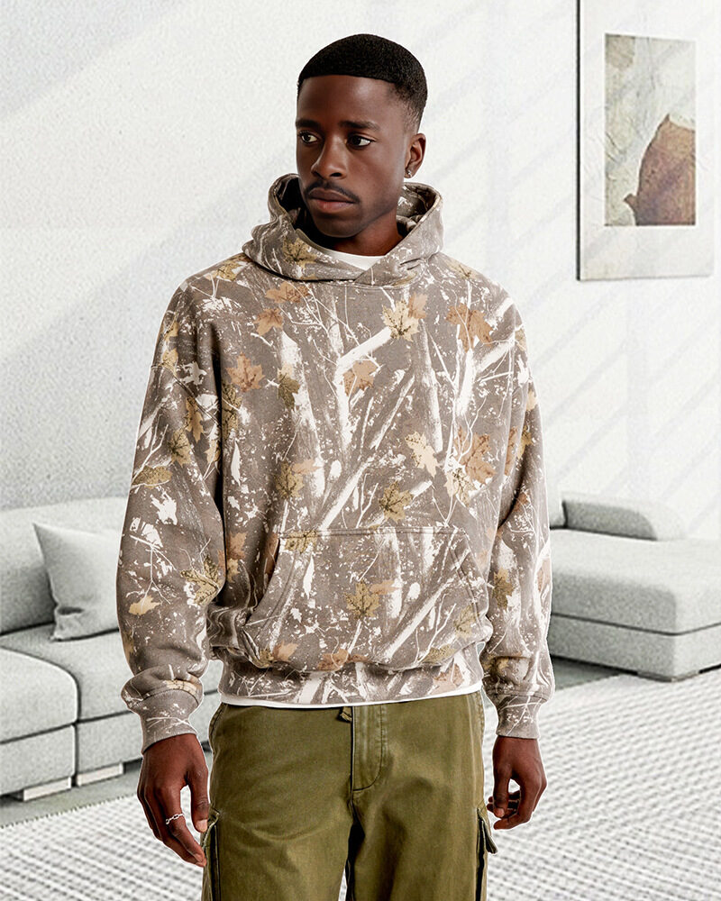 European And American Hoodie Fashion Loose-fitting 3D Long