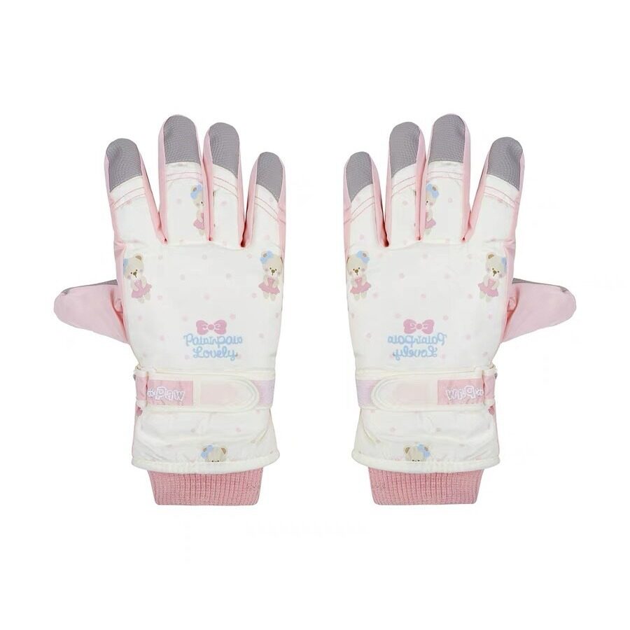 Fleece-lined Thickened Touch Screen Protective Glove Outdoor