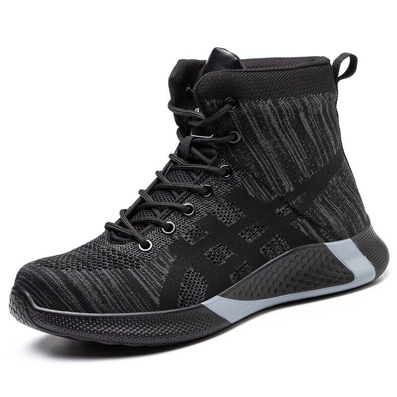 Winter Plush Boots Men Labor Protection Anti-smash Anti-puncture