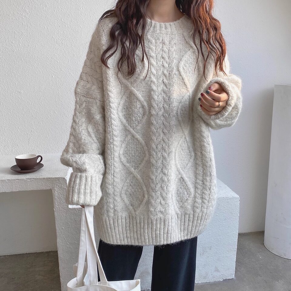 Mohair Sweater For Women Autumn And Winter Outer
