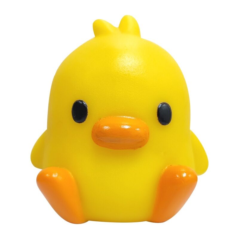Small Yellow Duck Night Lamp Bedside Unplugged Table