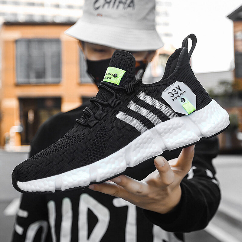 Summer Shoes Running Breathable Lightweight Mesh Men