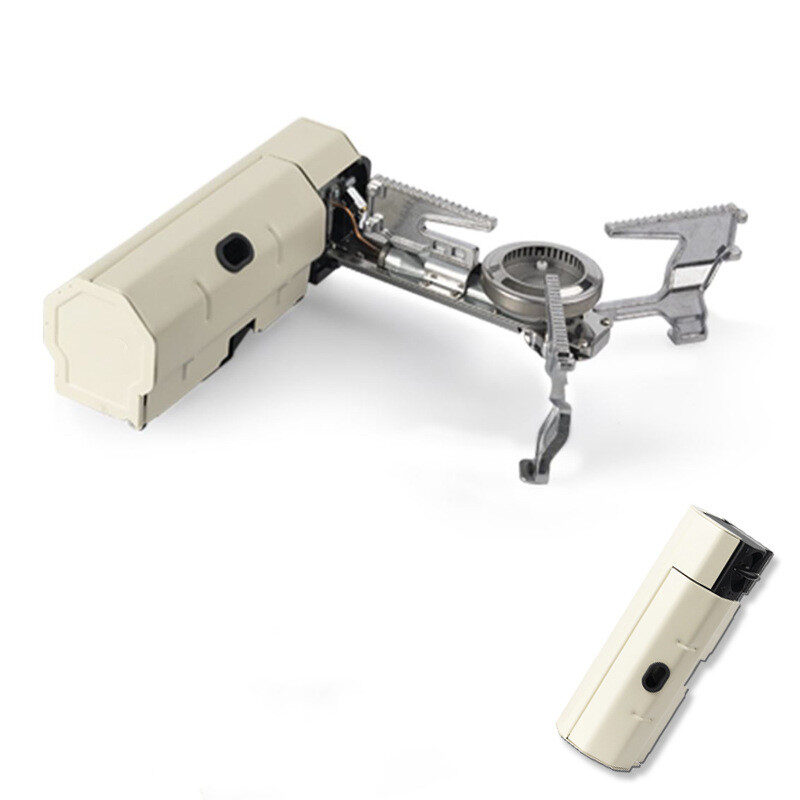 Camping Gas Stove Portable Folding Cassette Outdoor Hiking