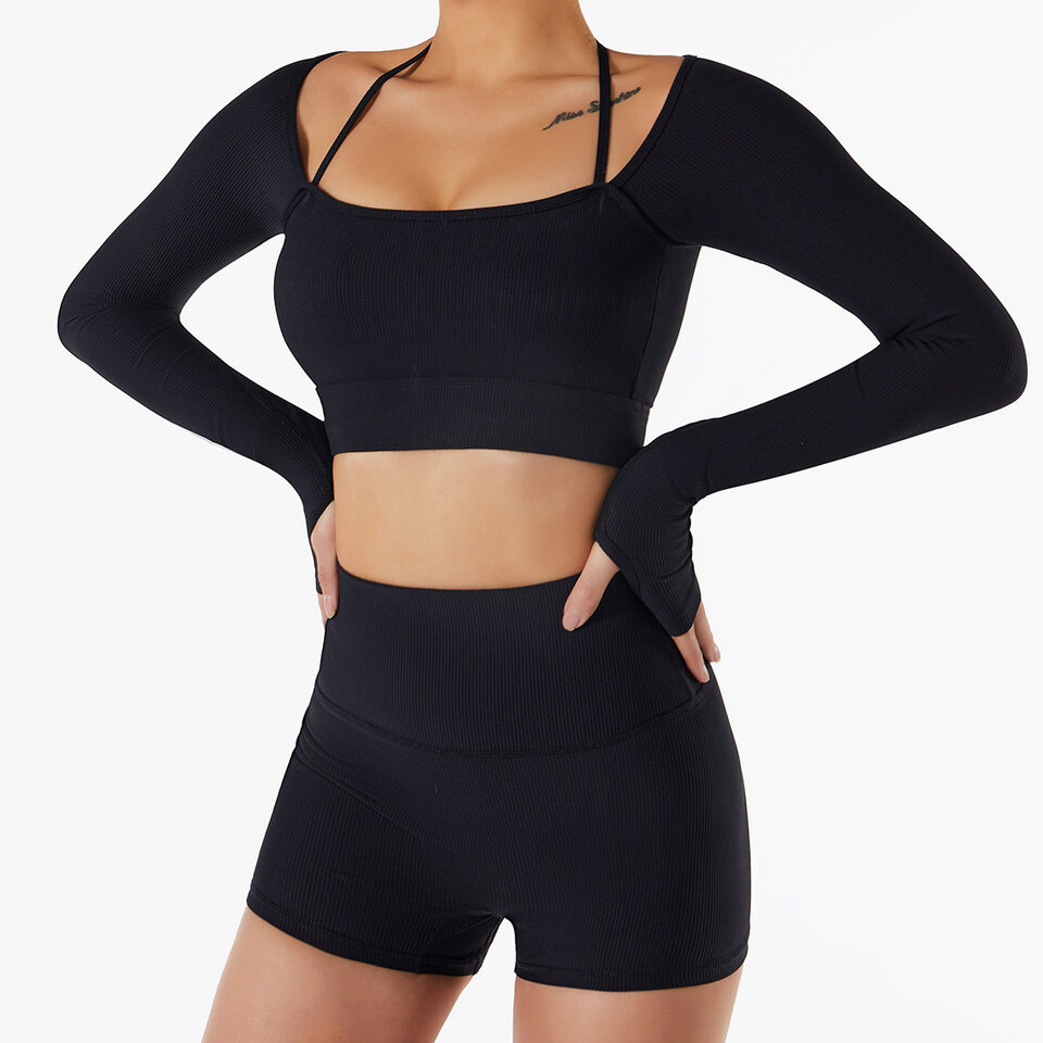 Sports Top Women's Quick-drying Workout Clothes With Chest