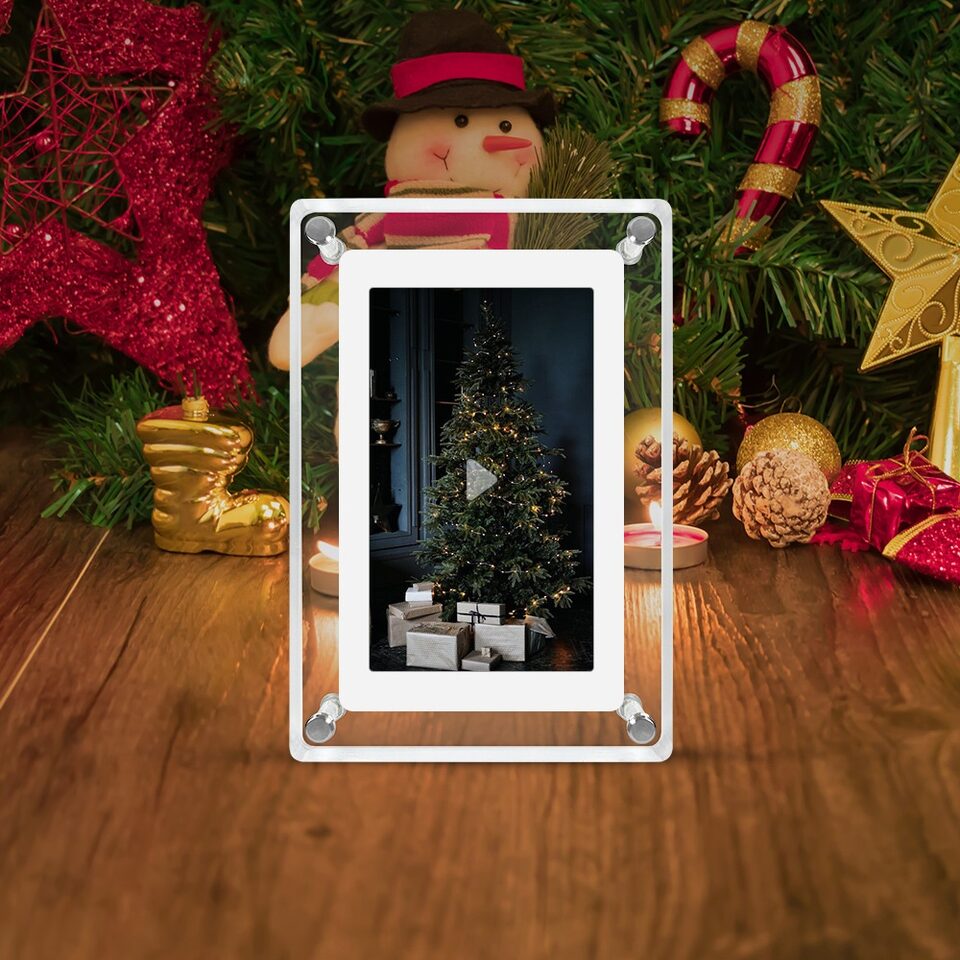 5-inch Transparent Fashion Digital Electronic Photo Album Video