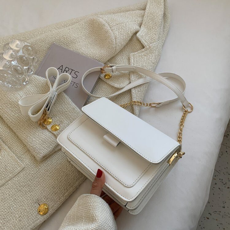 Chain Messenger Bag Fashion Broadband Shoulder Small Square