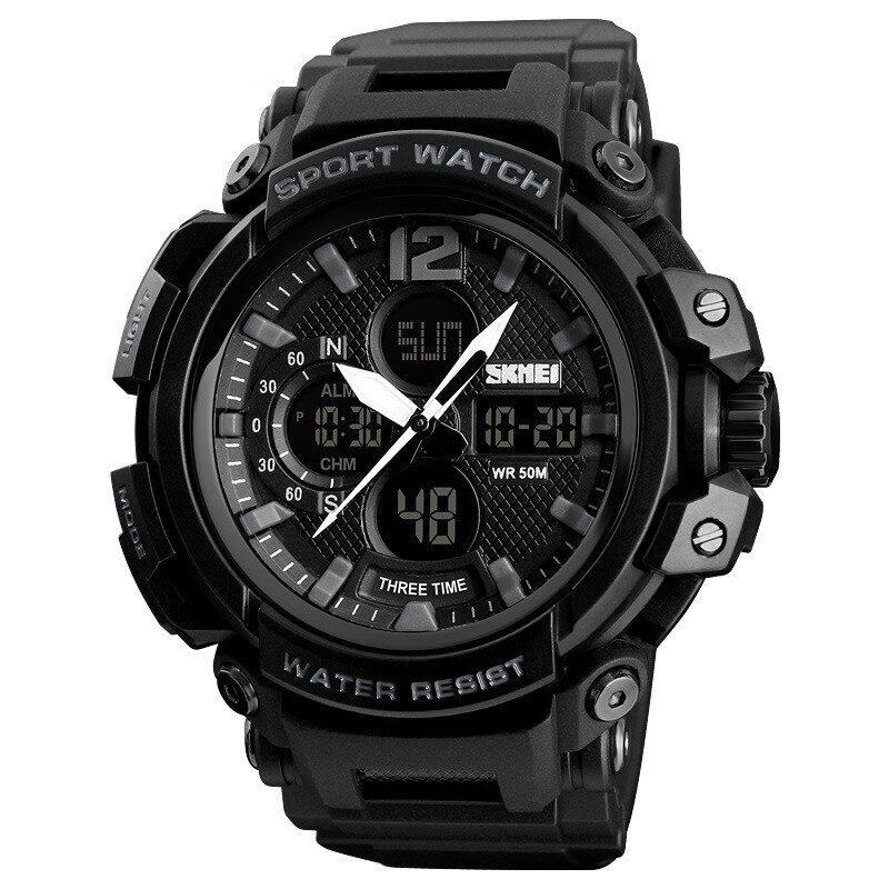 Men's Outdoor Sports Waterproof Electronic Watch