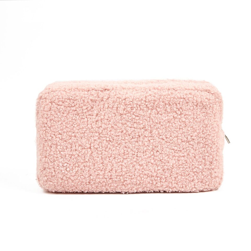 Autumn And Winter Solid Color Velvet Bag Large