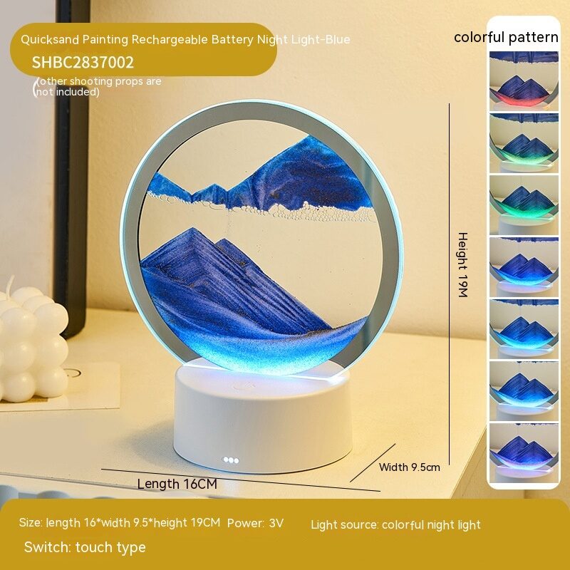 Creative Gift Quicksand Lamp Decorative