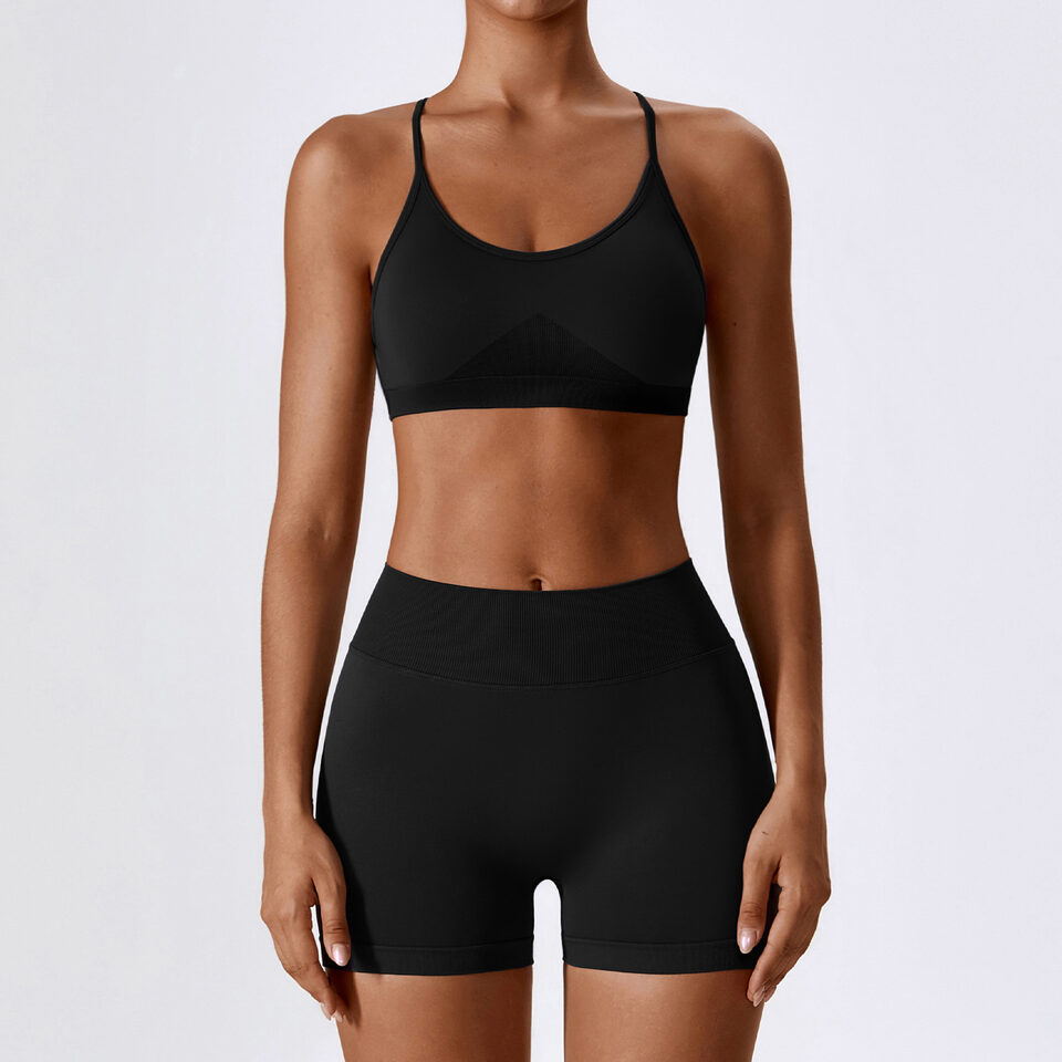 Seamless Beauty Back Yoga Clothes Running Quick-drying Tight