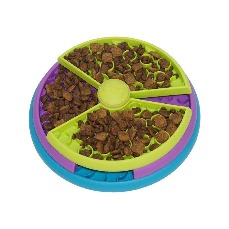 Slow Food Bowl Anti Choking Cat Dog Basin