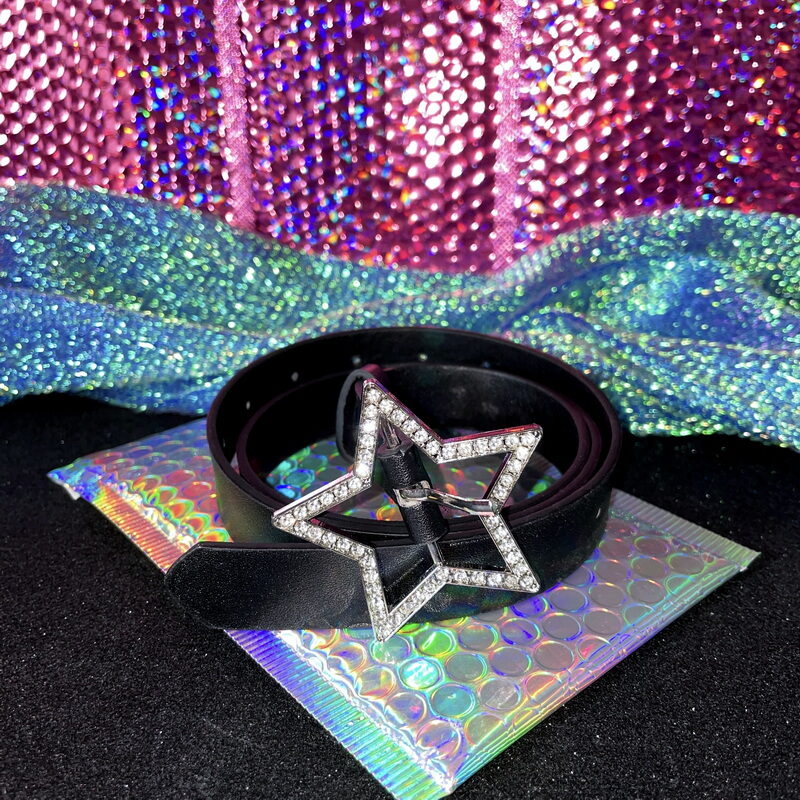 Millennium Spicy Girl Y2K Star Belt Niche
