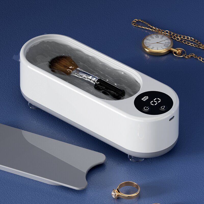 Glasses Washing Machine Ultrasonic Display Household Portable Small