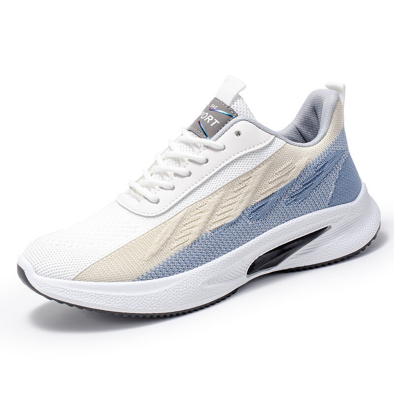Color-blocked Mesh Sneakers Men Breathable Comfortable Casual Fashion