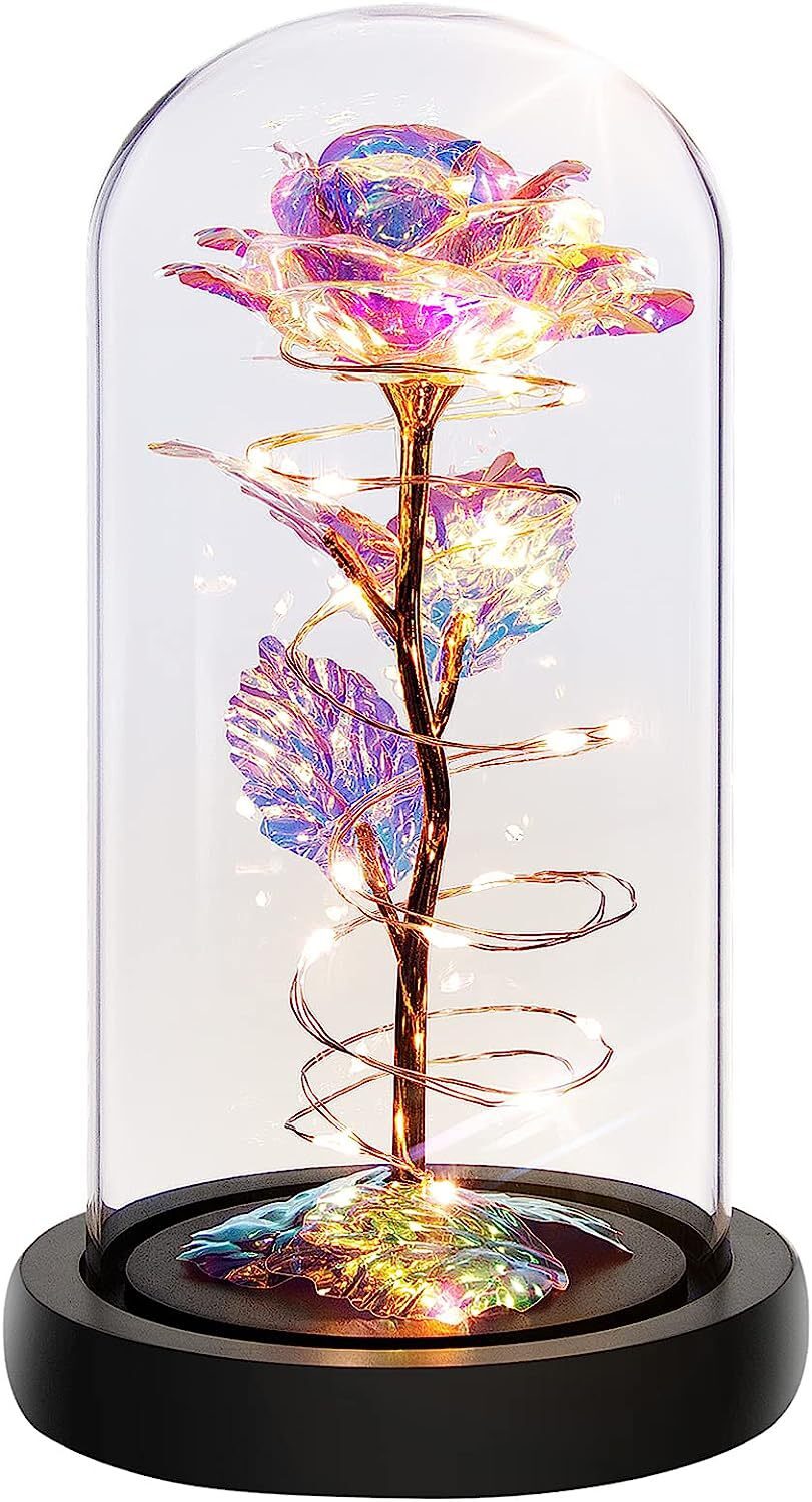 Gold Foil Christmas Gift Valentine's Day