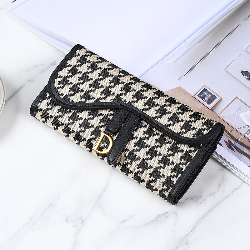 European And American Retro Wallet Women's Long Large