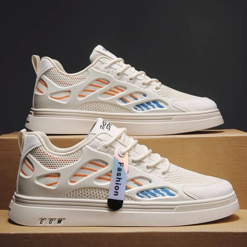 Mesh Sports Junior High School Students Flat Shoes