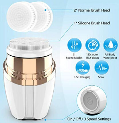 Facial Cleaning Brush Silicone Cleanser