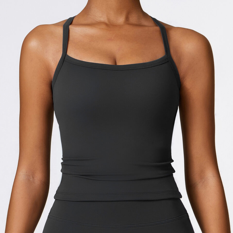 Beauty Back Yoga Vest Quick-drying Workout Top Sports