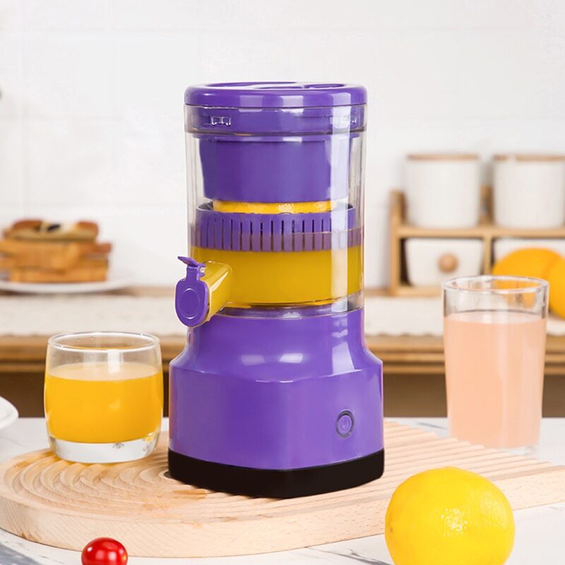 Electric Orange Juicer Lemon Squeezer Usb Rechargeable Citrus