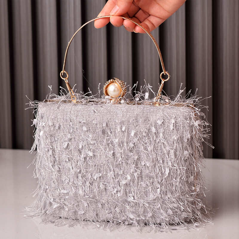 Tassel Handbags Women Dress Party Evening Bag Fashion