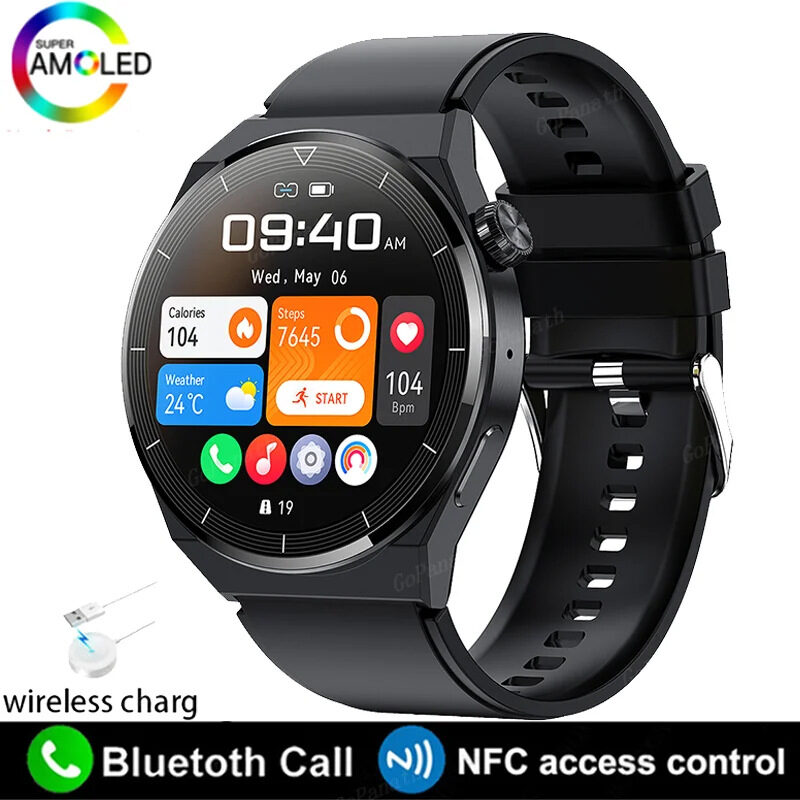 Fashion HD Large Round Screen Heart Rate GT3