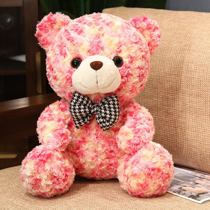 Valentines Day Cute Rose Little Bear Doll Small