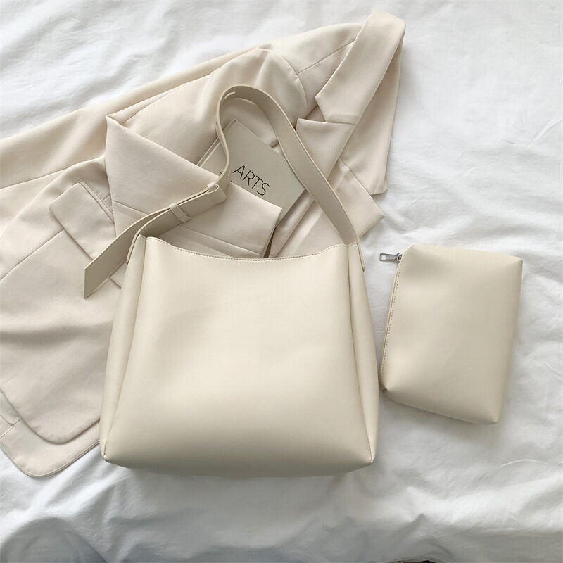 Large Shoulder Bag Women's Leisure Combination Tote