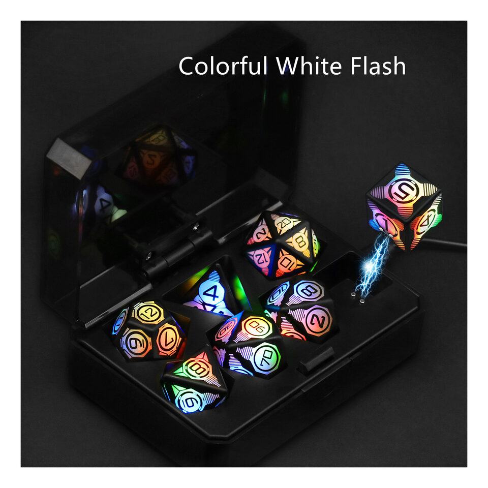 Charging Luminous Dice Chip LED