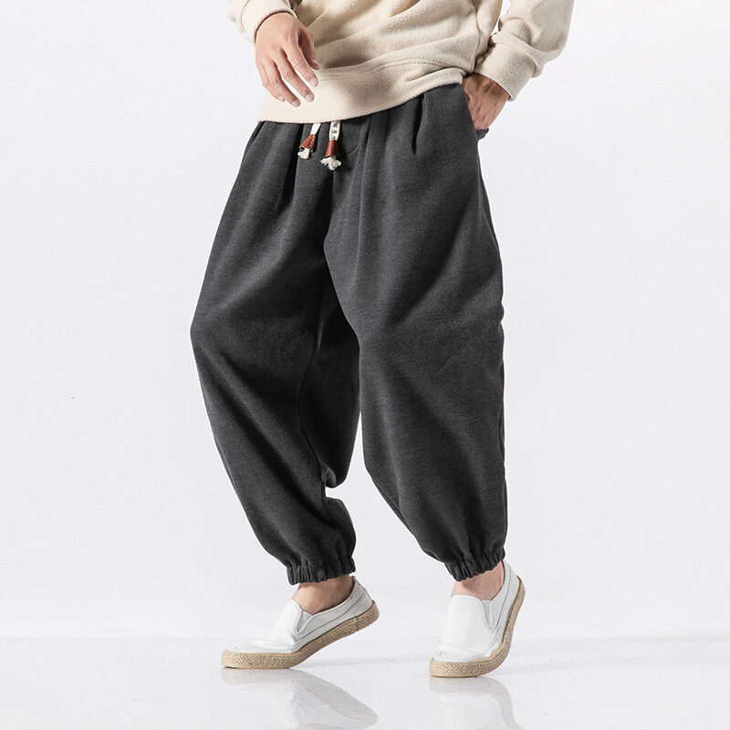 Pants Loose Plus Size Casual Men